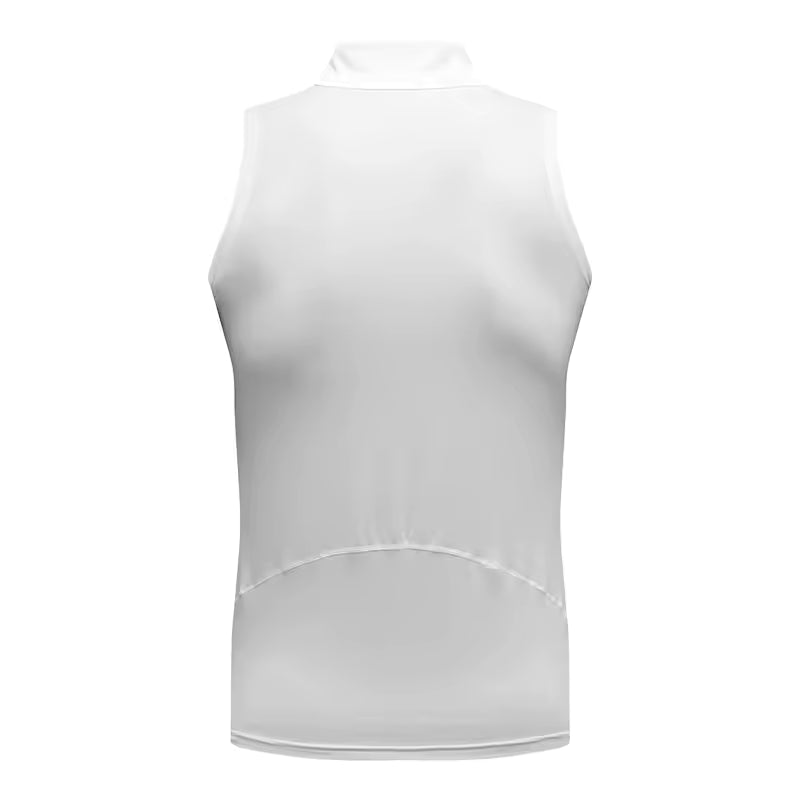 Men's Sleeveless Turtleneck Compression Shirt
