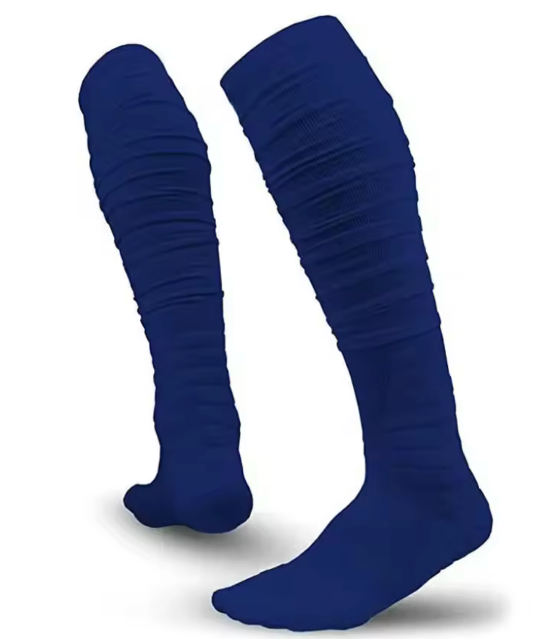 Football Accessory BUNDLE, Scrunched Socks, 2Pc  Compression Shirt, Half Legged Compression Legging