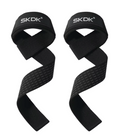 Gym Bundle, 1 Pair Adjustable Wrist Wrap, Elastic Wrist Guard for Weight Lifting, Powerlifting & Self-Rebound Ab Roller Wheel